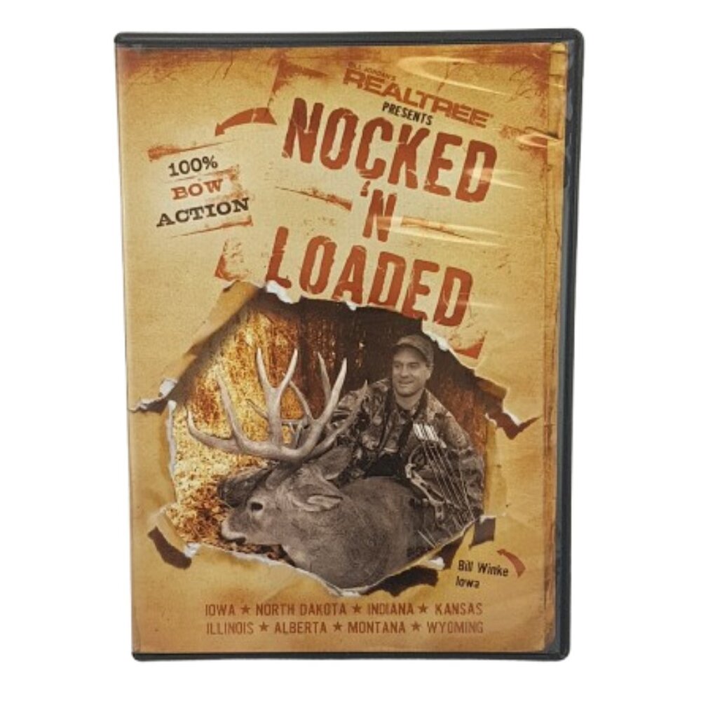 DVD REALTREE Nocked n Loaded Bow Hunting USA Canada Alberta Deer Hunter